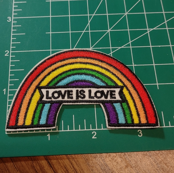 2/$10 Rainbow Pride Love is Love Patch - Picture 1 of 3